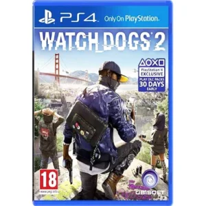 دیسک بازی کارکرده Watch Dogs 2 PS4 برای Ps4 ,Ps5